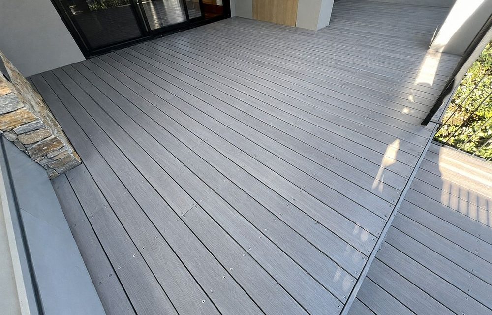 Close-up of a restored Melbourne timber deck — deck painting
