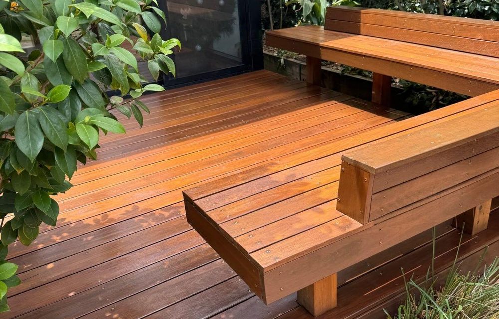 After — timber deck restored by Melbourne Deck Masters